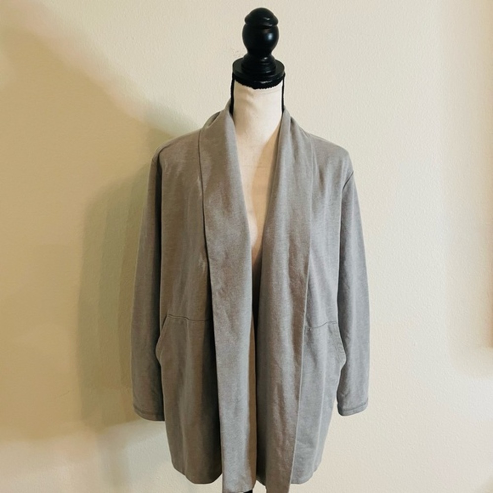 XERSION gray cardigan